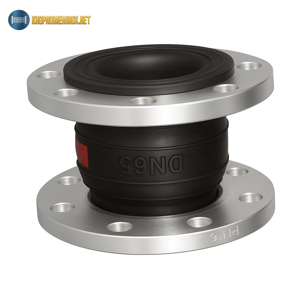 Khớp nối mềm cao su DN65