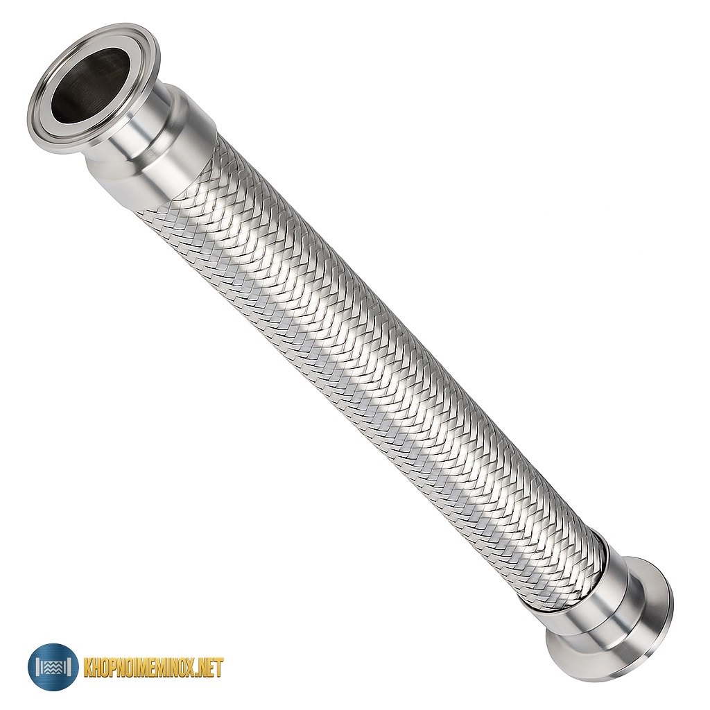 Khớp nối mềm clamp inox