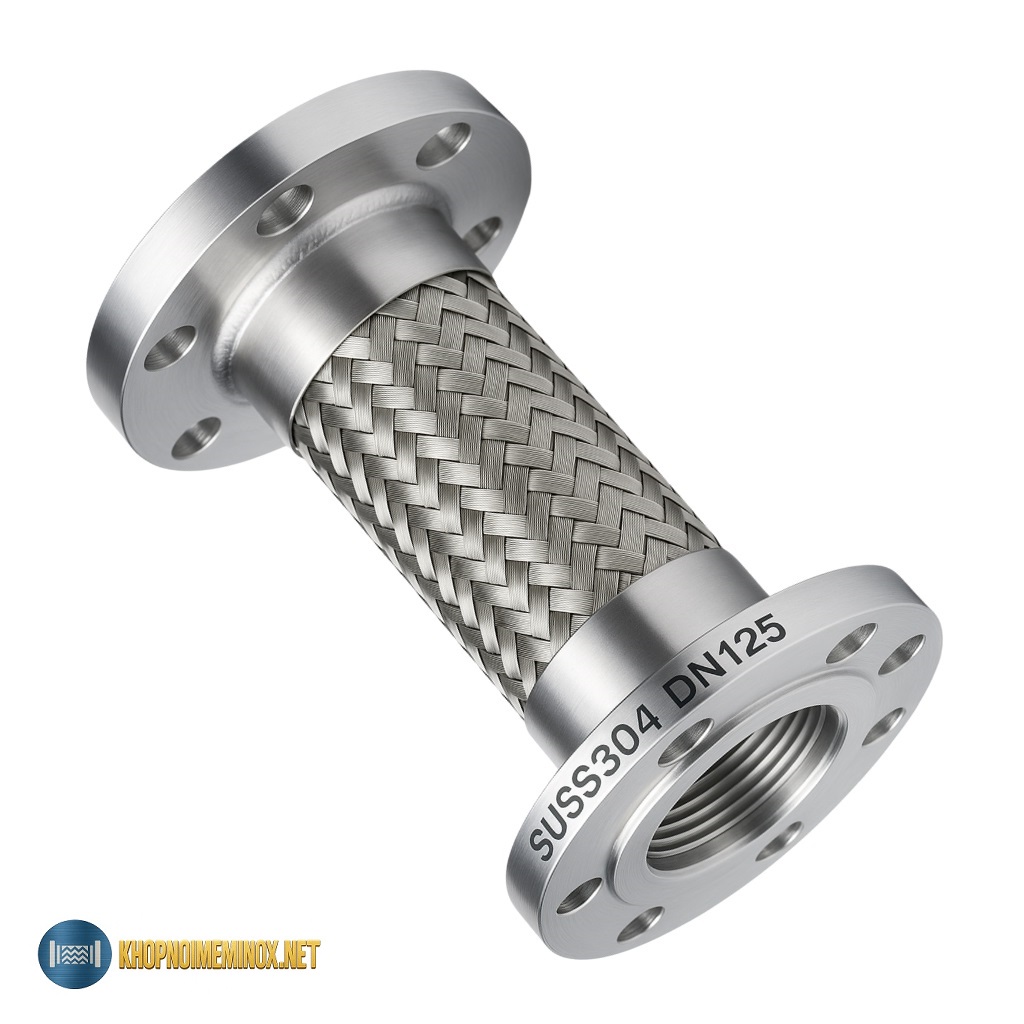 Khớp nối mềm inox DN125