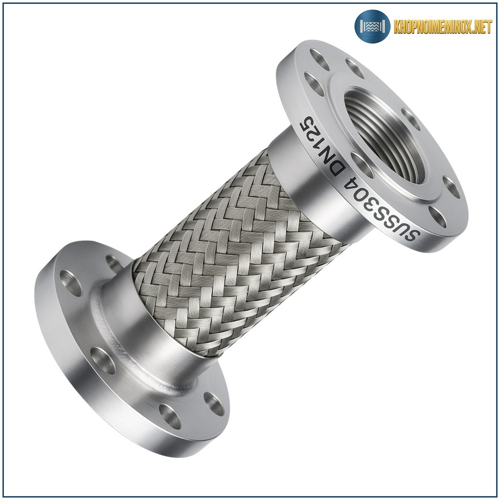 Khớp nối mềm inox DN125