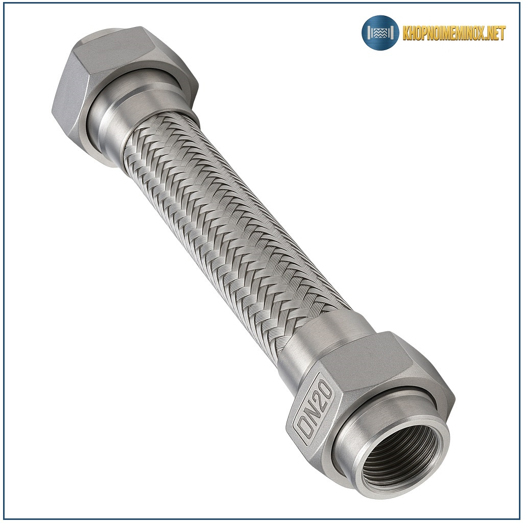 Khớp nối mềm inox DN20
