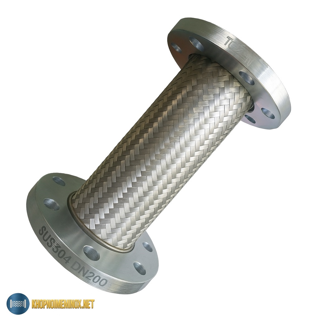Khớp nối mềm inox DN200