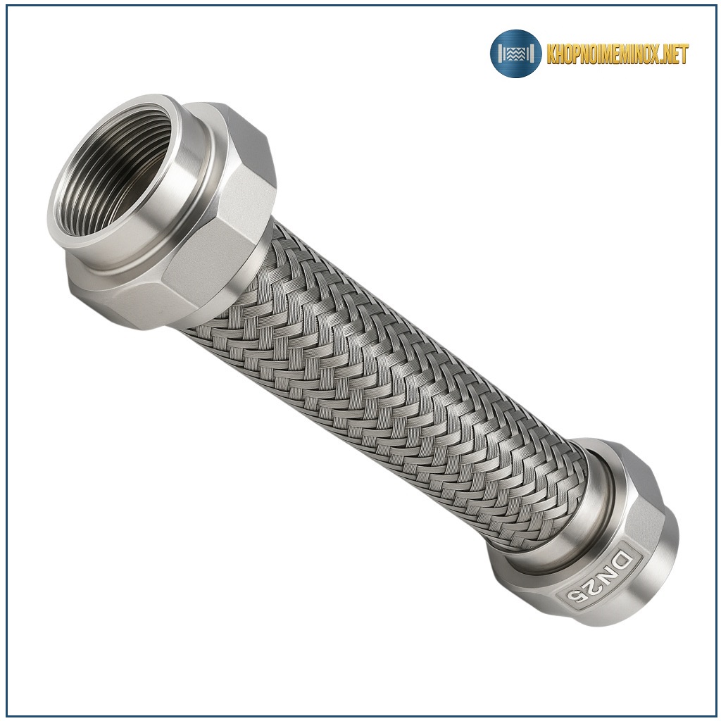 Khớp nối mềm inox DN25