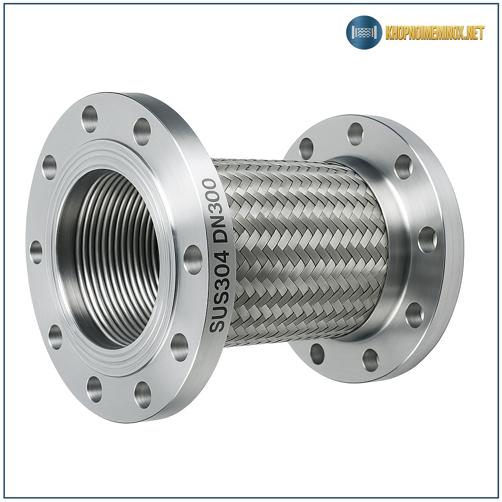 Khớp nối mềm inox DN300
