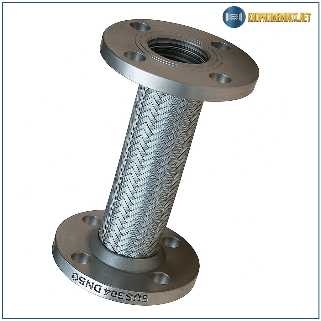 Khớp nối mềm inox DN50