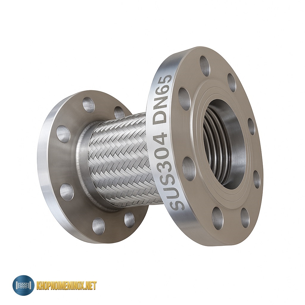 Khớp nối mềm inox DN65