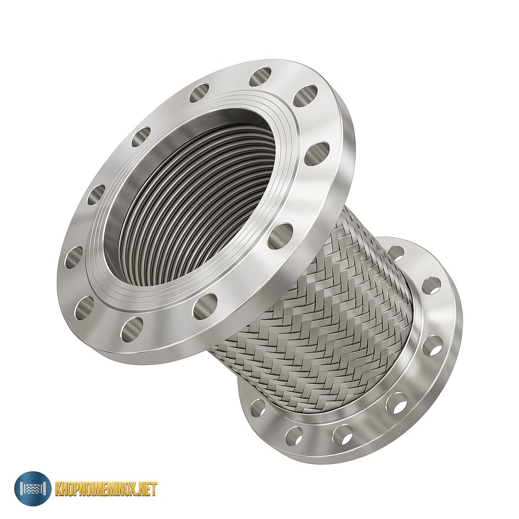 Khớp nối mềm inox mặt bích BS