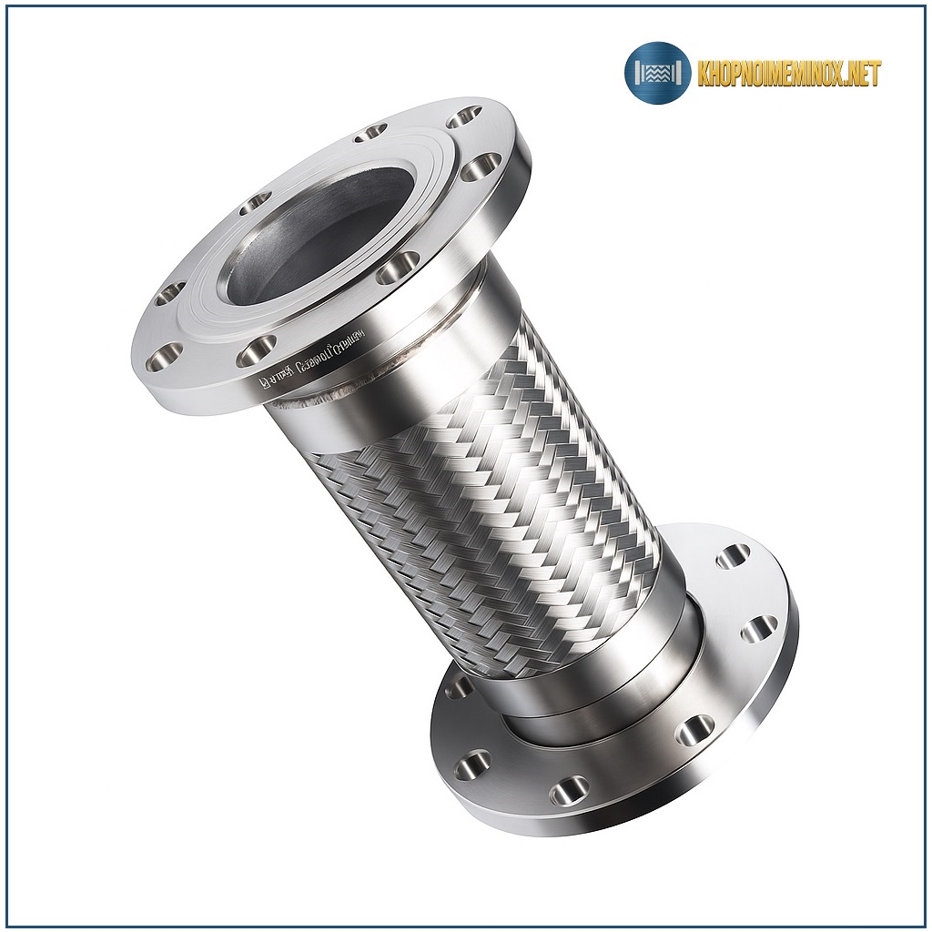 Khớp nối mềm inox mặt bích JIS