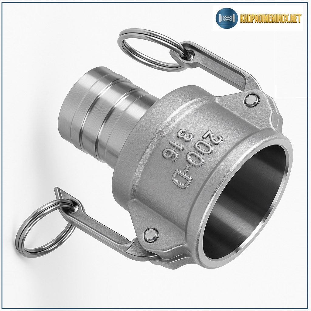 Khớp nối nhanh inox kiểu D