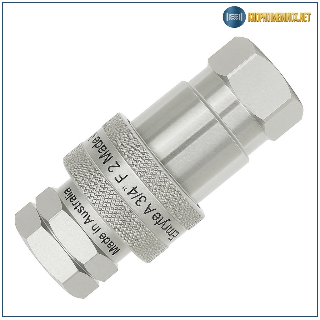 Khớp nối nhanh thủy lực 3/4″