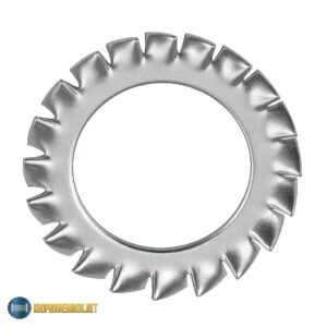 Long đền răng cưa inox