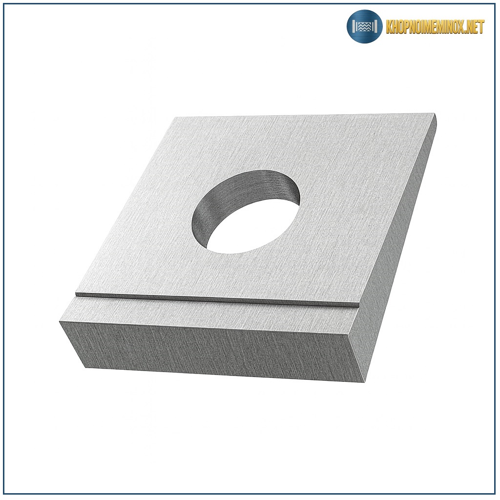 Long đền vát inox