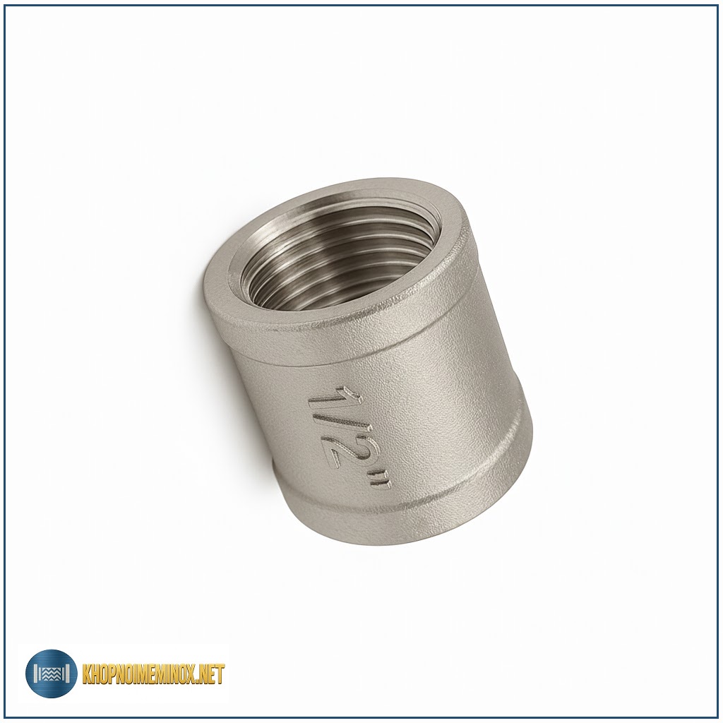 Măng sông inox DN15