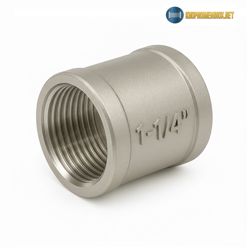 Măng sông inox DN32