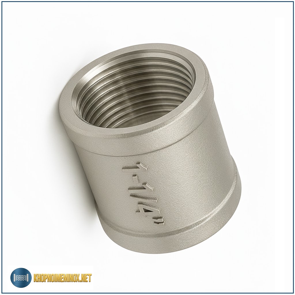 Măng sông inox DN32