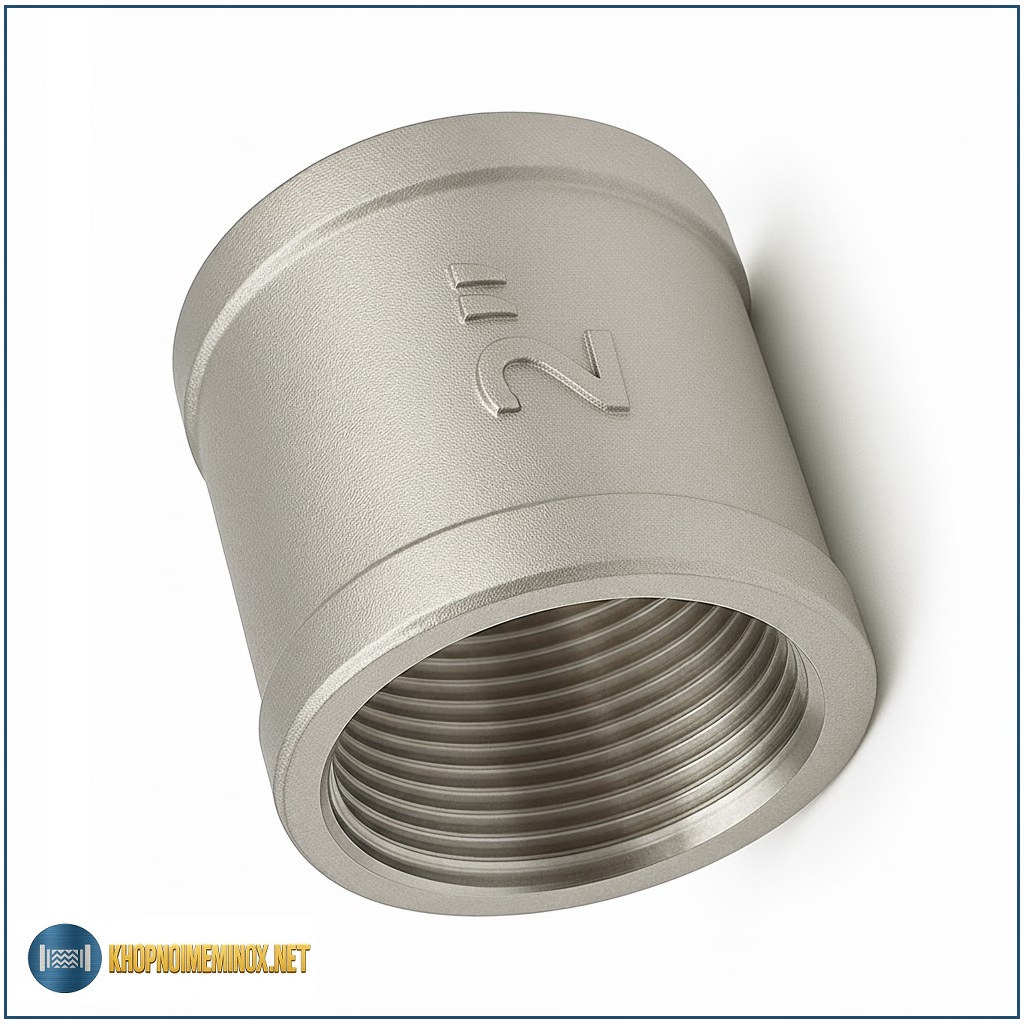 Măng sông inox DN50