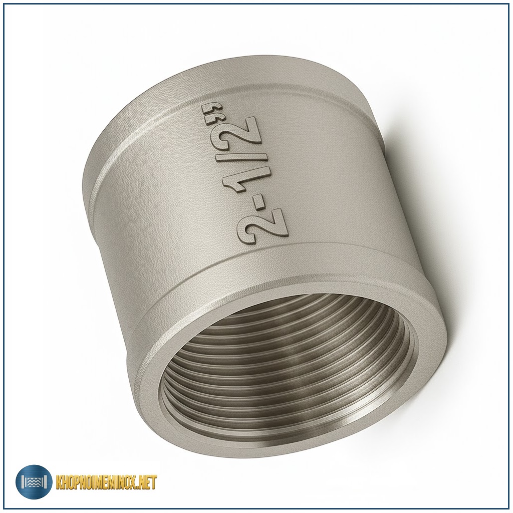 Măng sông inox DN65