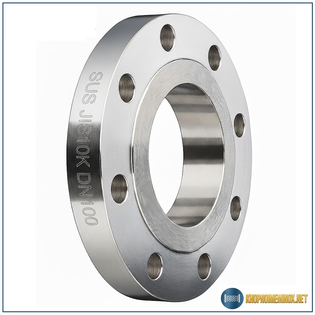 Mặt bích inox JIS10K DN100