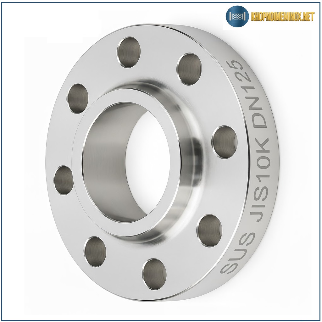 Mặt bích inox JIS10K DN125