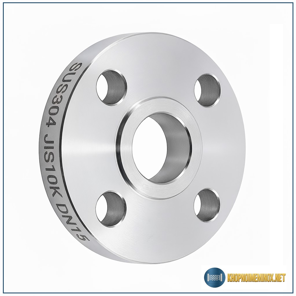 Mặt bích inox JIS10K DN15