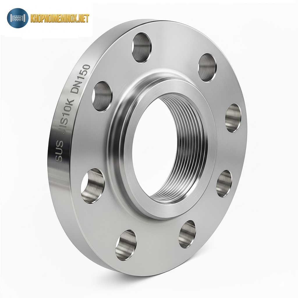 Mặt bích inox JIS10K DN150