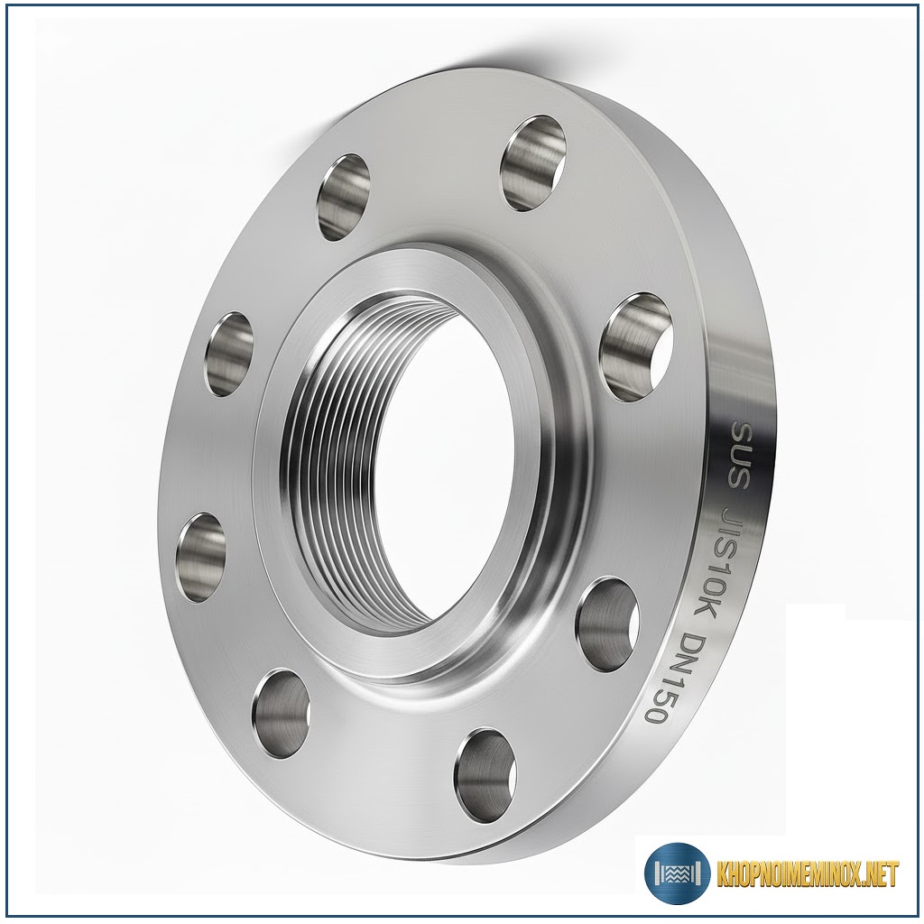 Mặt bích inox JIS10K DN150