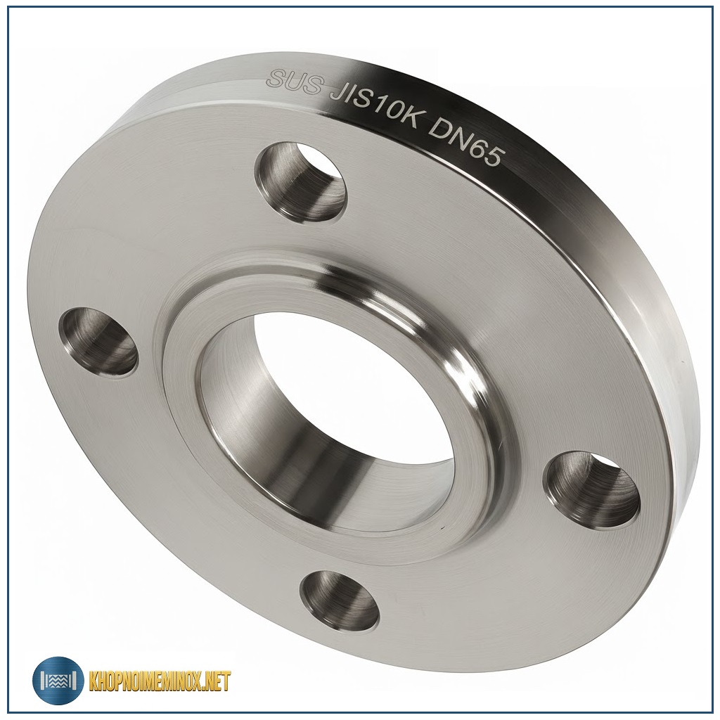 Mặt bích inox JIS10K DN65