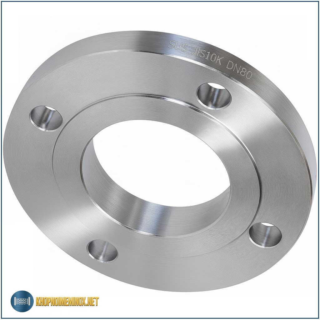 Mặt bích inox JIS10K DN80