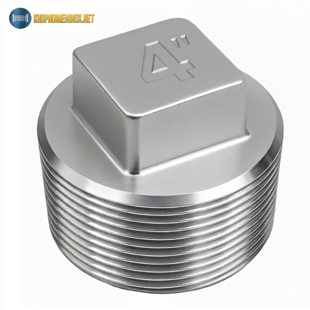 Nút bịt inox DN100