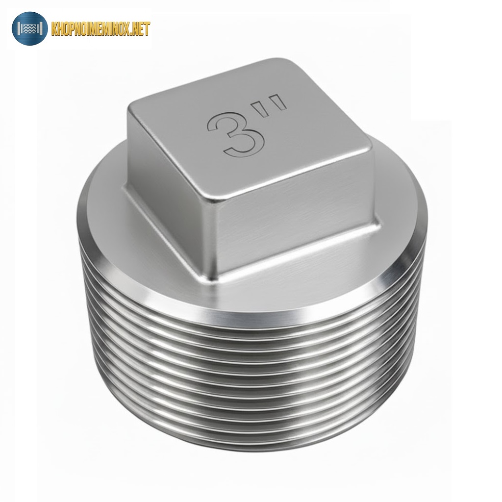 Nút bịt inox DN80