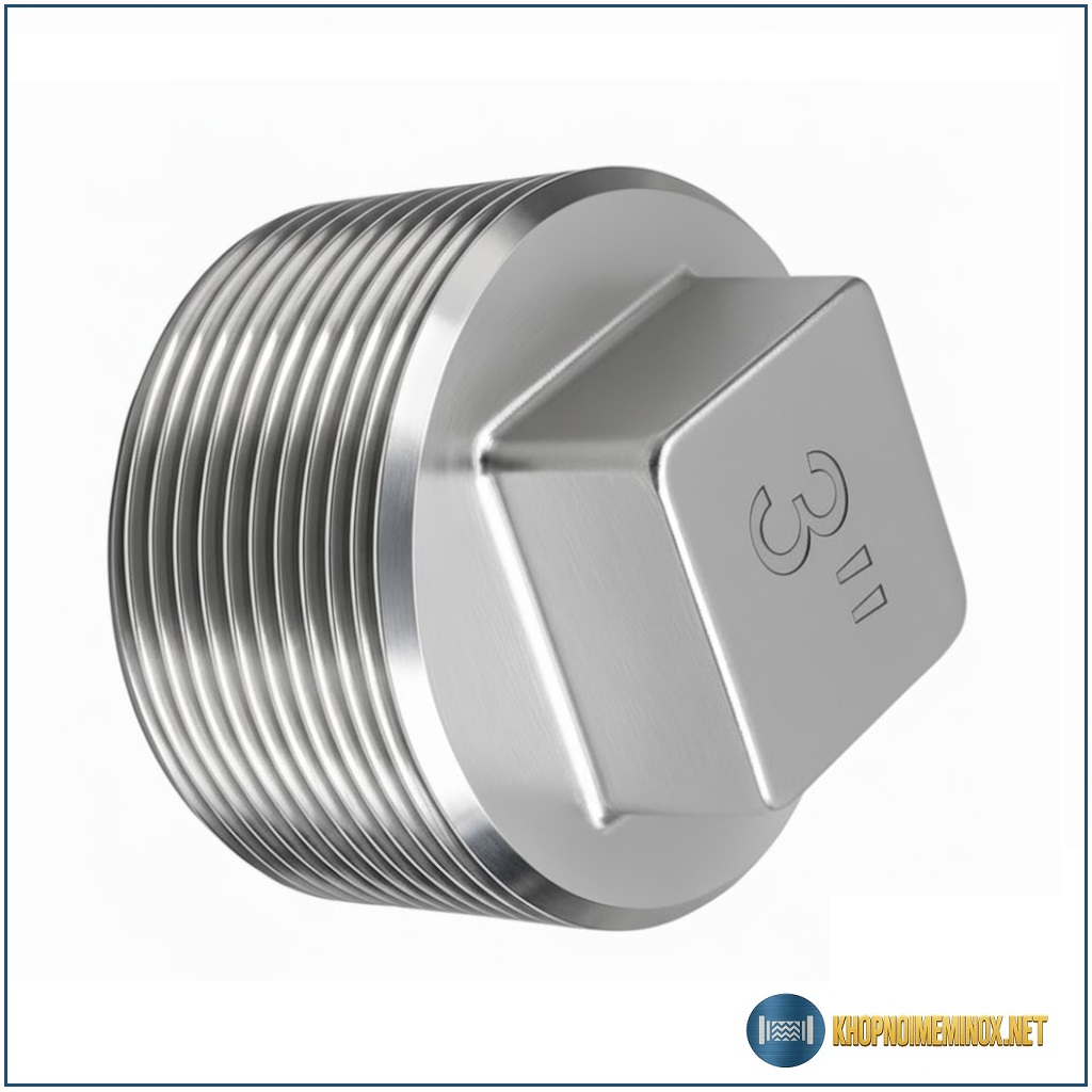 Nút bịt inox DN80