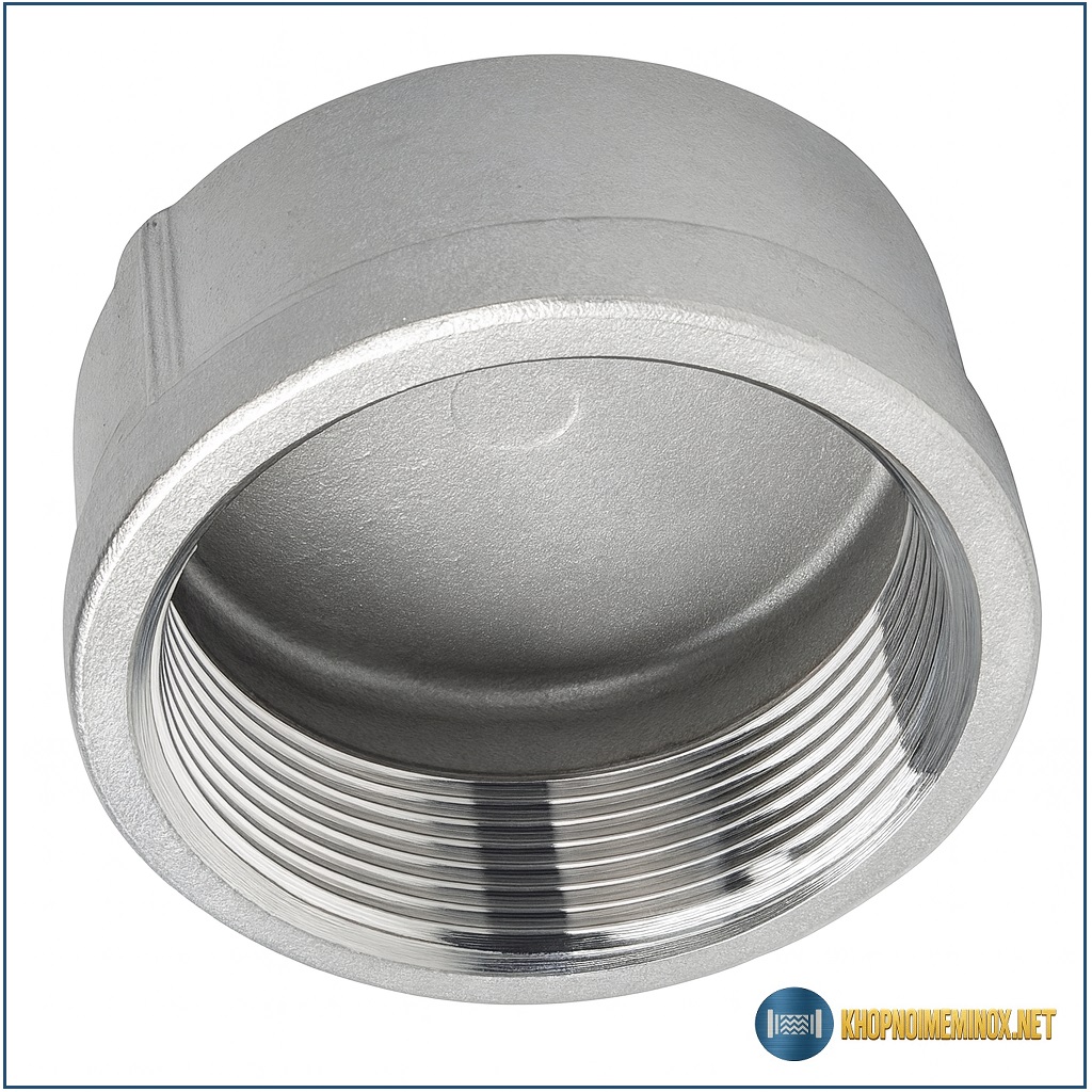 Nút bịt inox ren trong