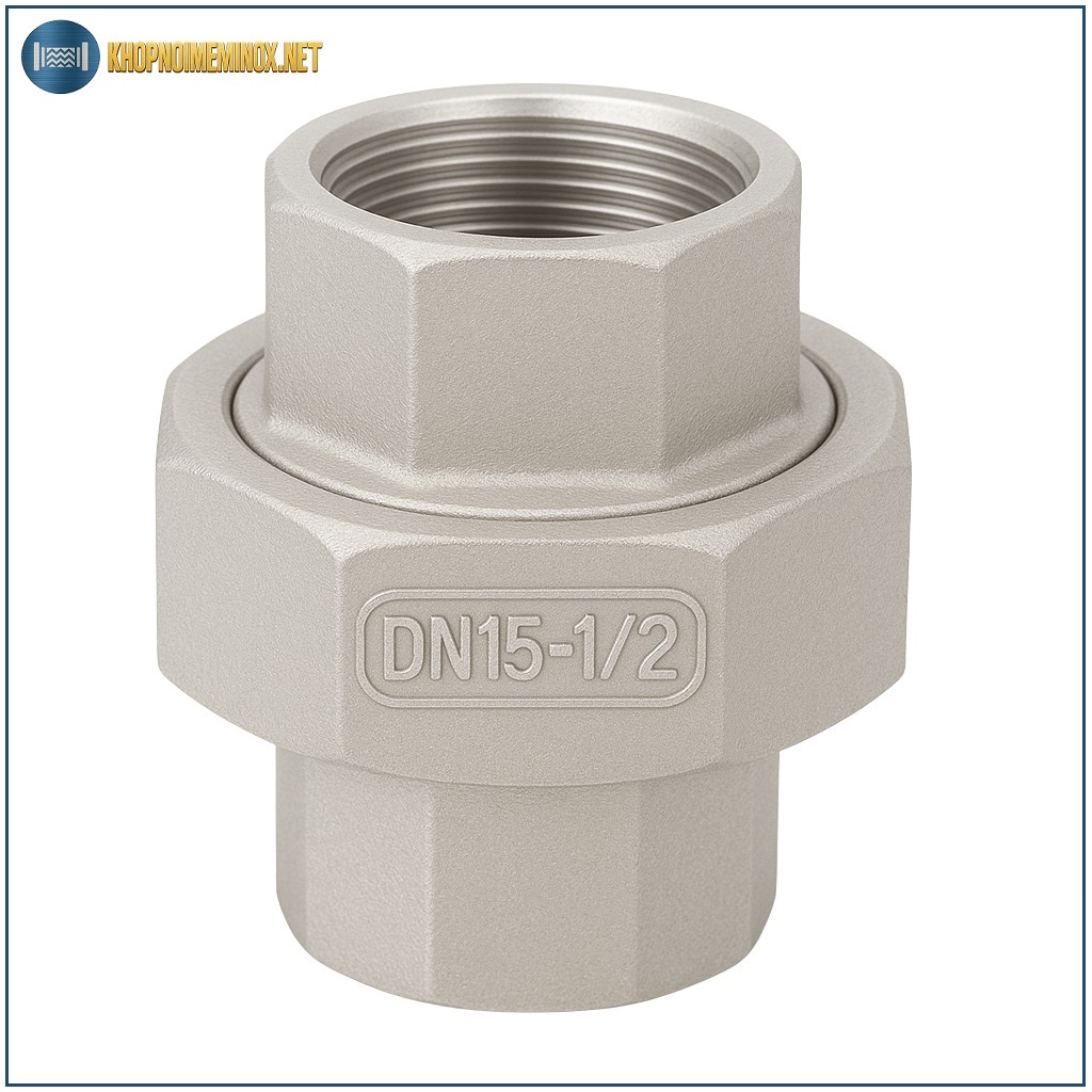 Rắc co inox DN15