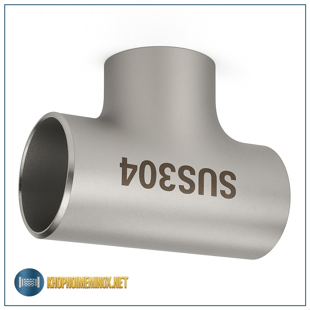 Tê inox 304