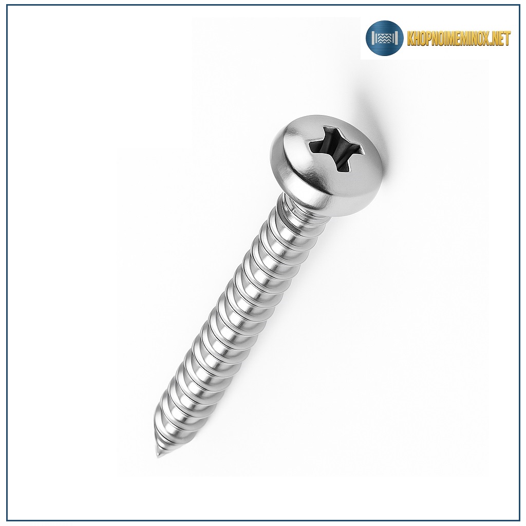 Vít đầu dù inox