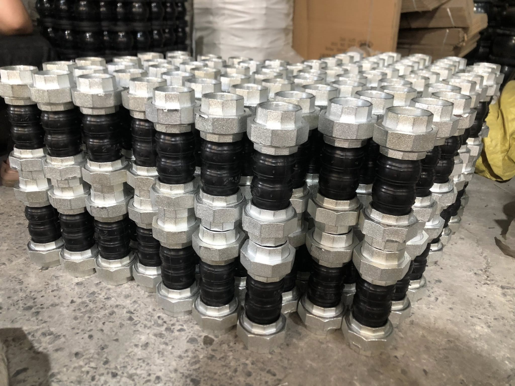 Khớp nối mềm cao su nối ren đầy đủ mọi kích cỡ