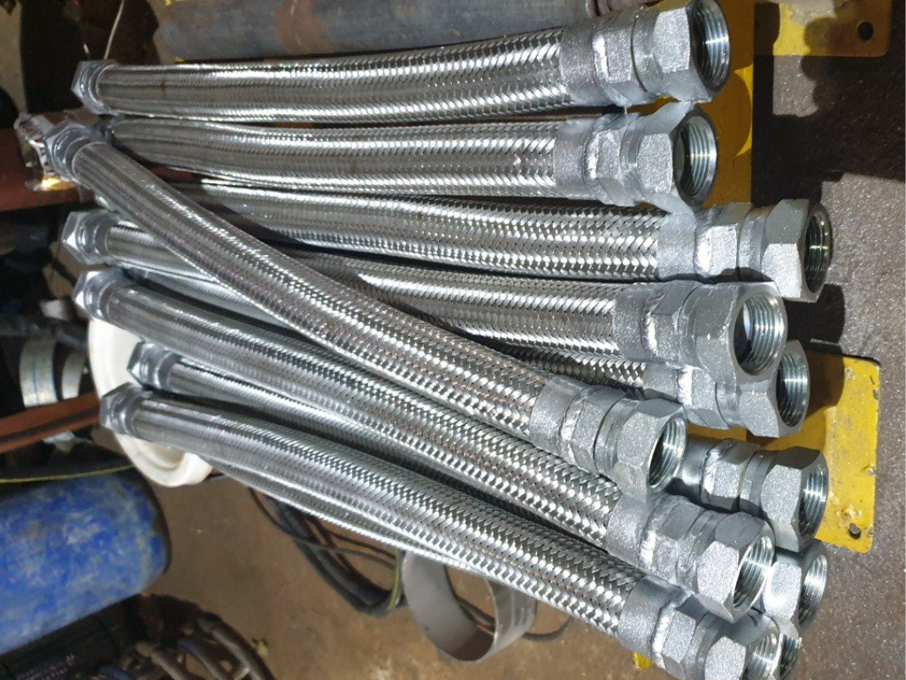 Khớp nối mềm inox nối ren hàng sẵn kho HN và HCM