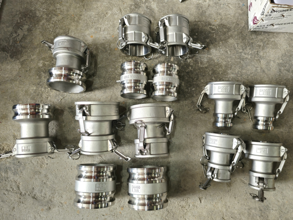 Khớp nối nhanh inox đầy đủ các size