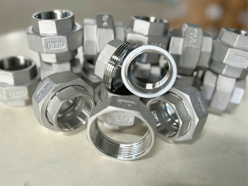 Rắc co inox ảnh chụp thực tế