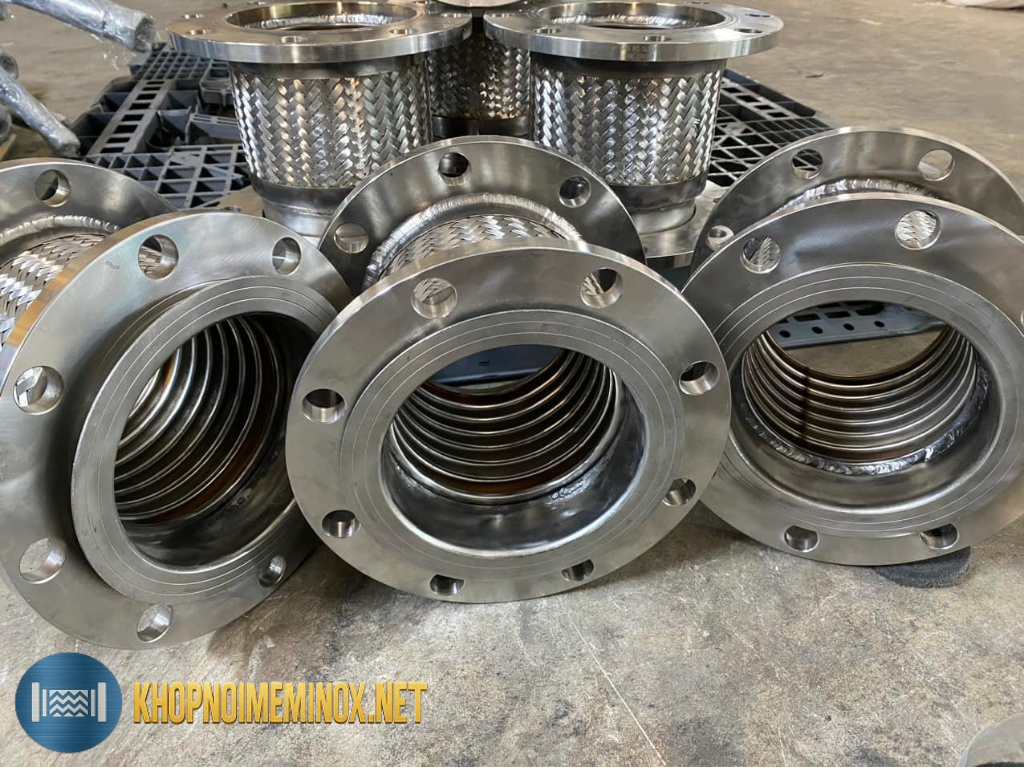 Khớp nối mềm inox mặt bích PN16