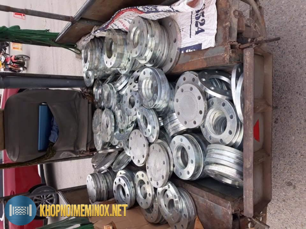 Mặt bích thép mạ kẽm DN150