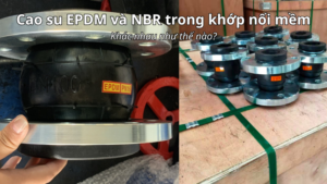Khớp nối mềm cao su EPDM và NBR khác nhau như thế nào
