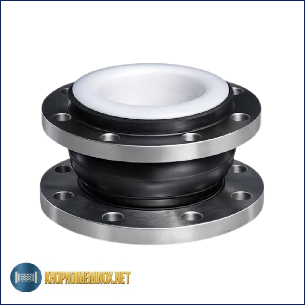 Khớp nối mềm cao su cầu đơn bọc PTFE
