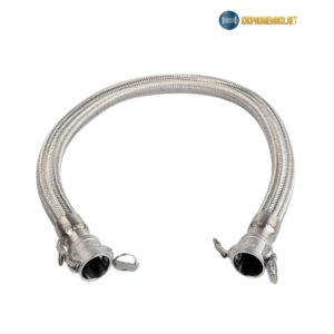 Khớp nối mềm PTFE bọc lưới inox hai đầu Camlock